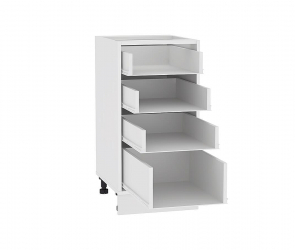 Каркас нижнего шкафа с 4-мя ящиками Н 404