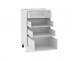 Каркас нижнего шкафа с 4-мя ящиками Н 504