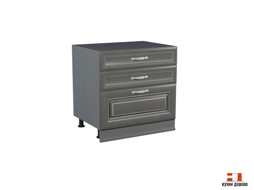 Шкаф нижний с 3-мя ящиками Грация