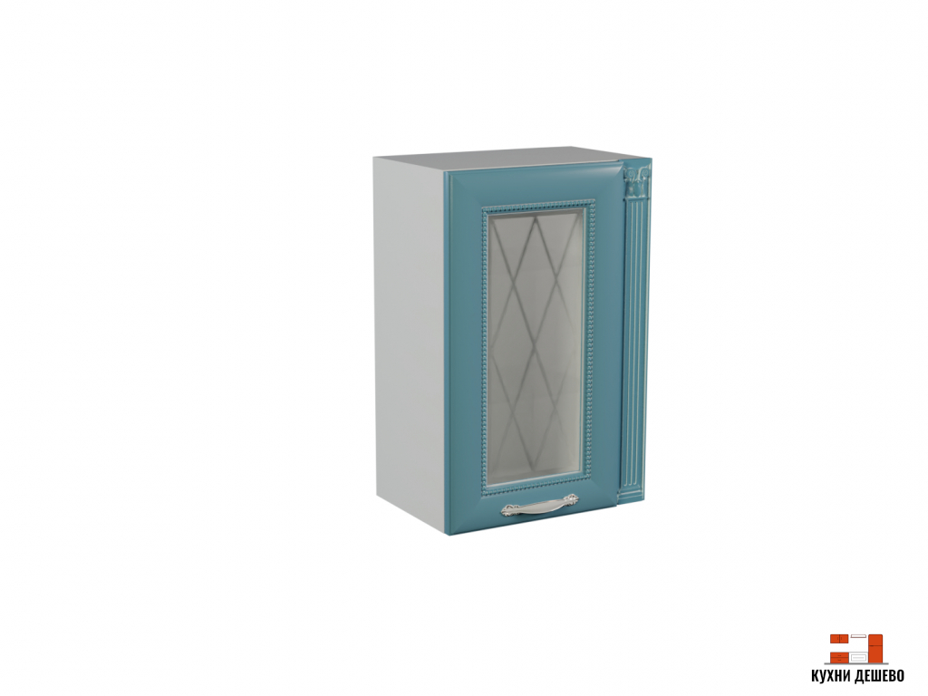 Шкаф верхний с 1-ой остекленной дверцей Грация