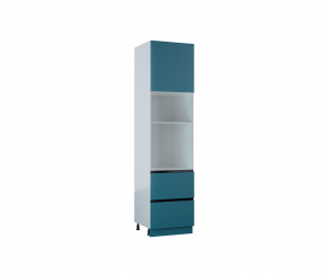 Шкаф пенал под бытовую технику с 1-ой дверцей и 2-мя ящиками Морган