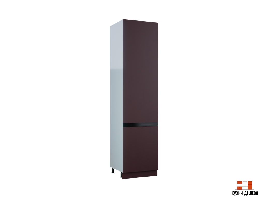 Шкаф пенал под встраиваемый холодильник Морган