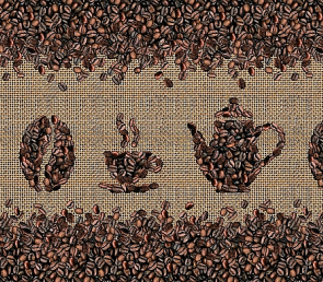 Фартук для кухни «Кофейные зёрна»