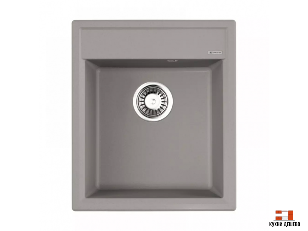 Omoikiri Daisen 42-GR Artgranit/Leningrad Grey