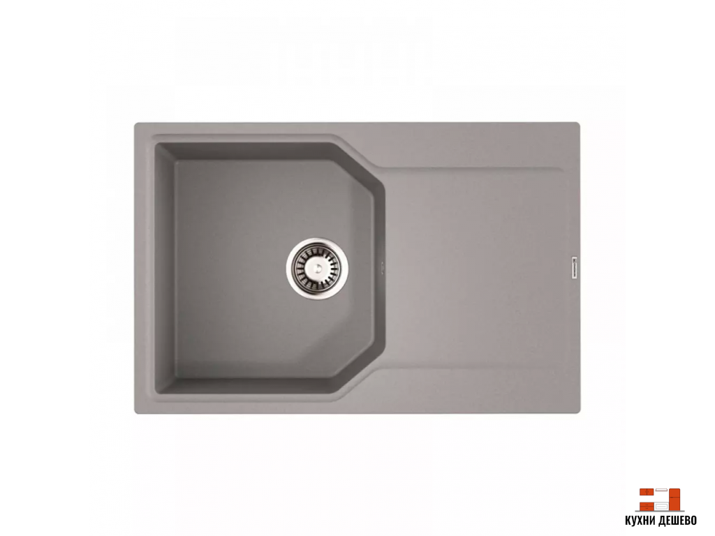 Omoikiri Yonaka 78-GR Artgranit/Leningrad grey