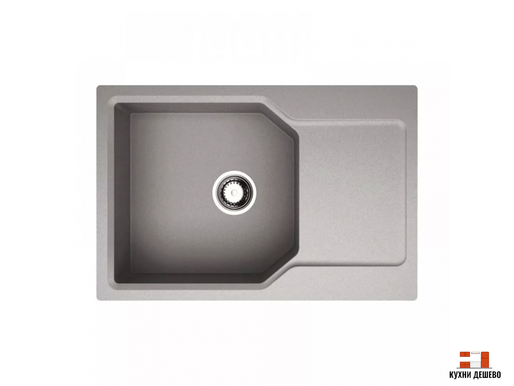 Omoikiri Yonaka 78-LB-GR Artgranit/leningrad grey