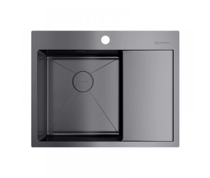 Omoikiri Akisame 65-GM-L нерж.сталь/вороненая сталь