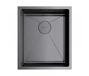 Omoikiri Taki 38-U/IF-GM Нерж. сталь/вороненая сталь