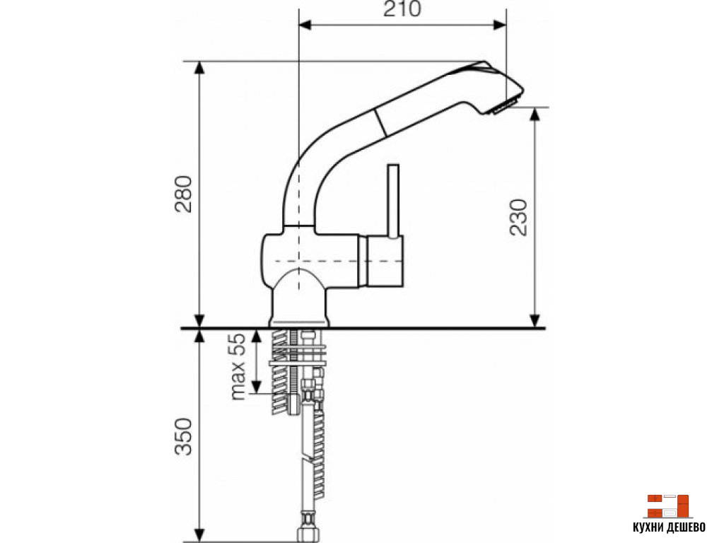 Lava INDUSTRIAL ID 0820 / LATTE белый GR80