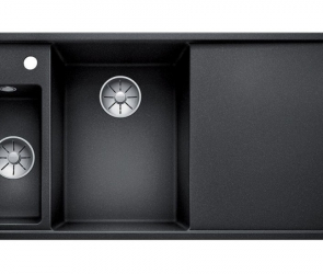 Blanсo BLANCO AXIA III 6 S антрацит чаша слева, разделочный столик ясень c кл.-авт. InFino®