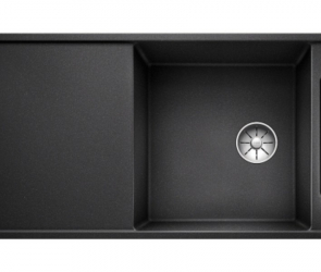 Blanсo AXIA III XL 6 S SILGRANIT PuraDur антрацит, разделочный столик ясень c кл.-авт. InFino