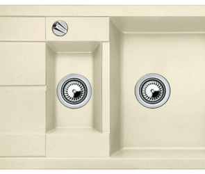 Blanсo METRA 6S Compact SILGRANIT PuraDur жасмин с клапаном-автоматом