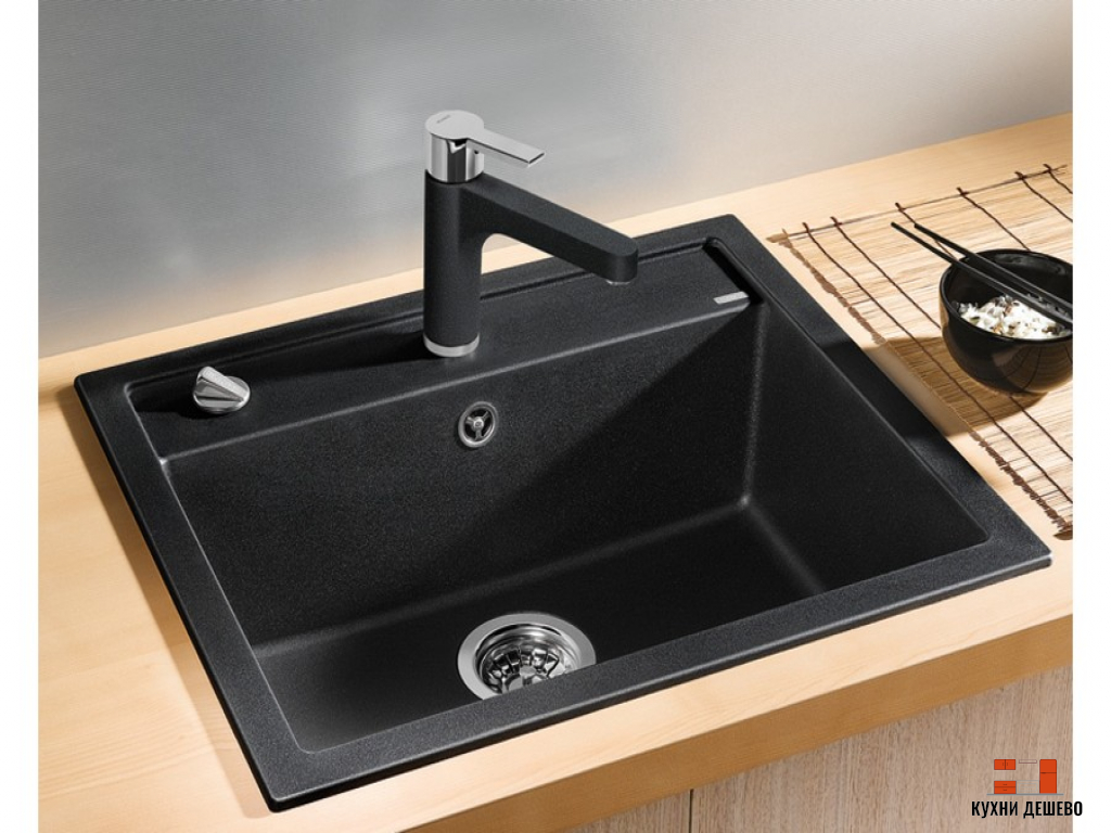 Blanсo DALAGO 6 SILGRANIT PuraDur белый с клапаном-автоматом