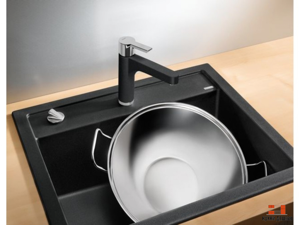 Blanсo DALAGO 6 SILGRANIT PuraDur белый с клапаном-автоматом