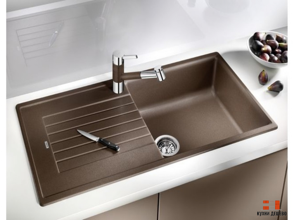 Blanсo ZIA XL 6S SILGRANIT PuraDur антрацит