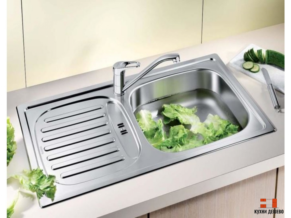 Blanсo FLEX  нерж. сталь матовая