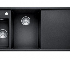 Blanсo BLANCO AXIA III 6 S-F антрацит чаша слева, доска стекло c кл.-авт. InFino®