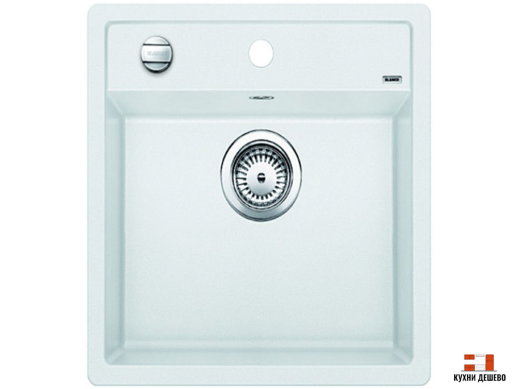 Blanсo DALAGO 5-F SILGRANIT PuraDur белый с клапаном-автоматом