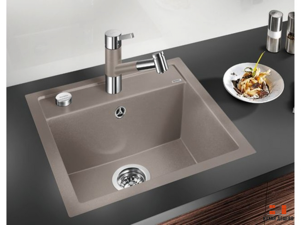 Blanсo DALAGO 5-F SILGRANIT PuraDur алюметаллик с клапаном-автоматом