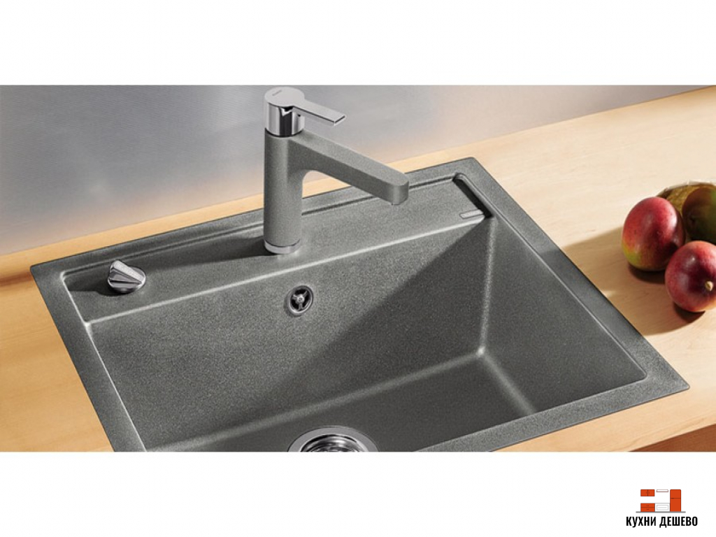 Blanсo DALAGO 6-F SILGRANIT PuraDur белый с клапаном-автоматом