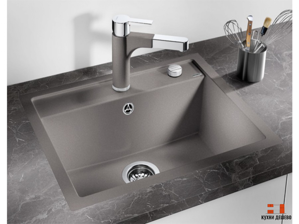 Blanсo DALAGO 6-F SILGRANIT PuraDur белый с клапаном-автоматом