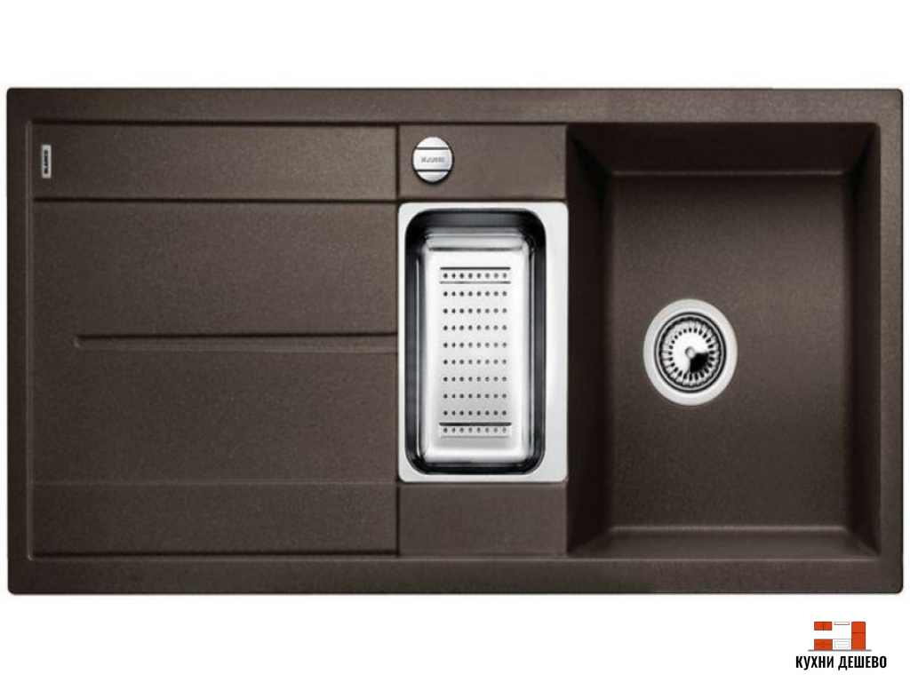 Blanсo METRA 6 S-F SILGRANIT PuraDur кофе, с клапаном-автоматом