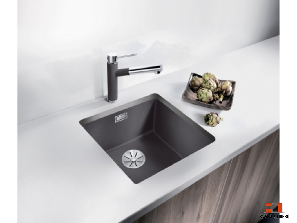 Blanсo SUBLINE 320-U SILGRANIT PuraDur кофе с отв.арм. InFino