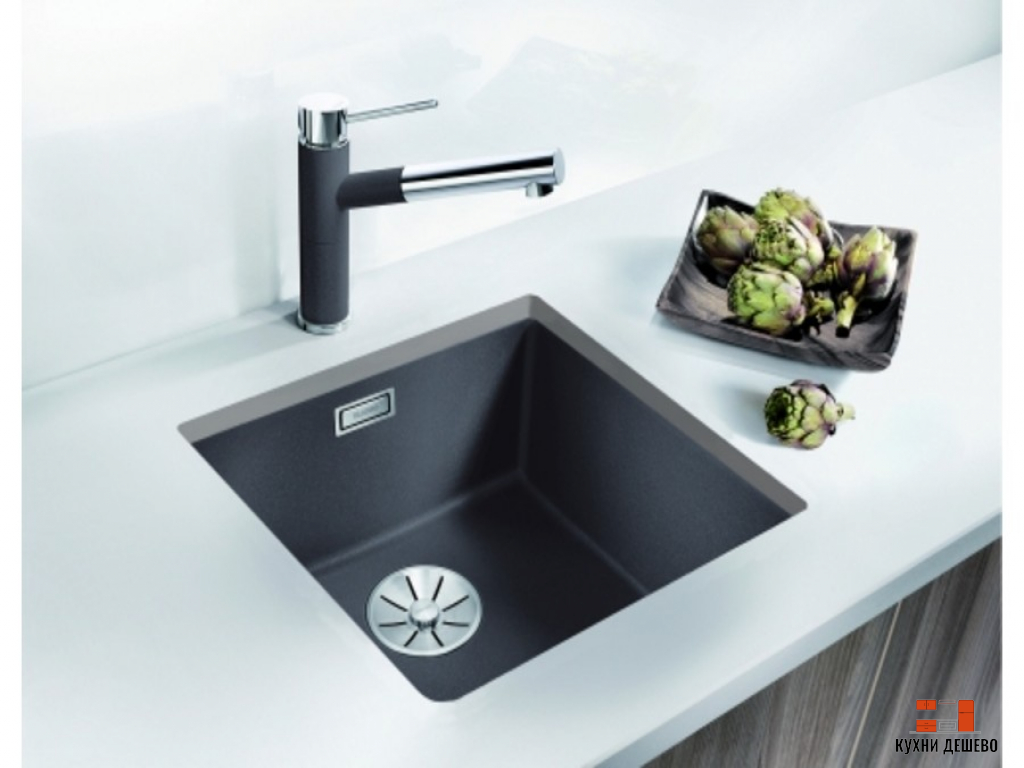 Blanсo SUBLINE 400-U SILGRANIT PuraDur кофе с отв.арм. InFino