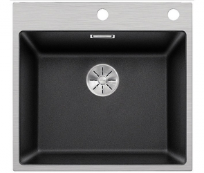 Blanсo SUBLINE 500-IF/A SILGRANIT PuraDur антрацит с кл.-авт. InFino