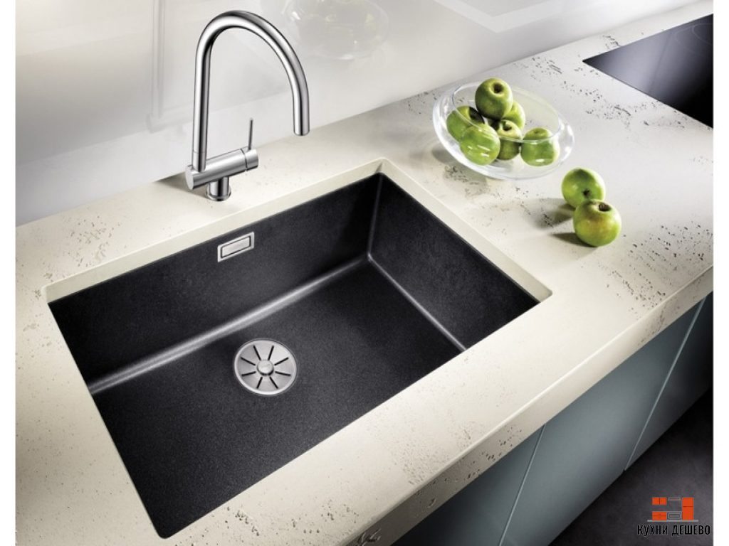 Blanсo SUBLINE 700-U SILGRANIT PuraDur жасмин с отв.арм. InFino