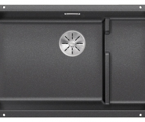 Blanсo SUBLINE 700-U Level SILGRANIT PuraDur антрацит с отв.арм. InFino