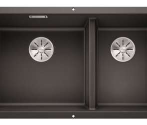 Blanсo SUBLINE 430/270-U SILGRANIT PuraDur антрацит c отв.арм. InFino