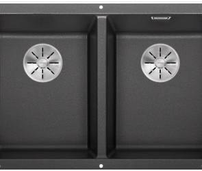 Blanсo SUBLINE 350/350-U SILGRANIT PuraDur антрацит с отв.арм. InFino