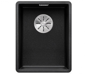 Blanсo SUBLINE 320-F SILGRANIT PuraDur  антрацит с отв.арм. InFino