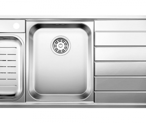 Blanсo AXIS III 6S-IF (чаша слева) нерж.сталь зеркальная полировка