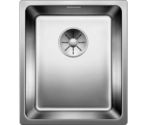 Blanсo ANDANO 340-U нерж.сталь зеркальная полировка с отв. арм. InFino