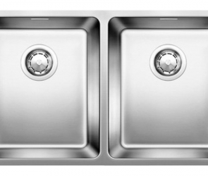 Blanсo ANDANO 340/340-U нерж.сталь полированная с отв. арм. InFino