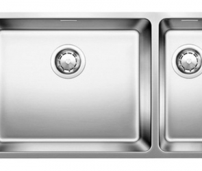 Blanсo ANDANO 500/180-U нерж.сталь полированная с отв. арм. InFino, левая