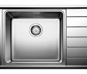 Blanсo ANDANO XL 6S-IF Compact нерж.сталь с зеркальной полировкой чаша слева