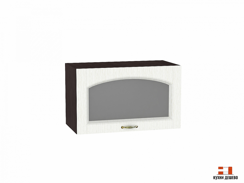 Шкаф верхний горизонтальный остекленный Валенсия