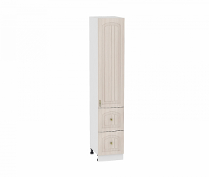 Шкаф пенал с 1-ой дверцей и 2-мя ящиками Валенсия 400 (для верхних шкафов высотой 720)