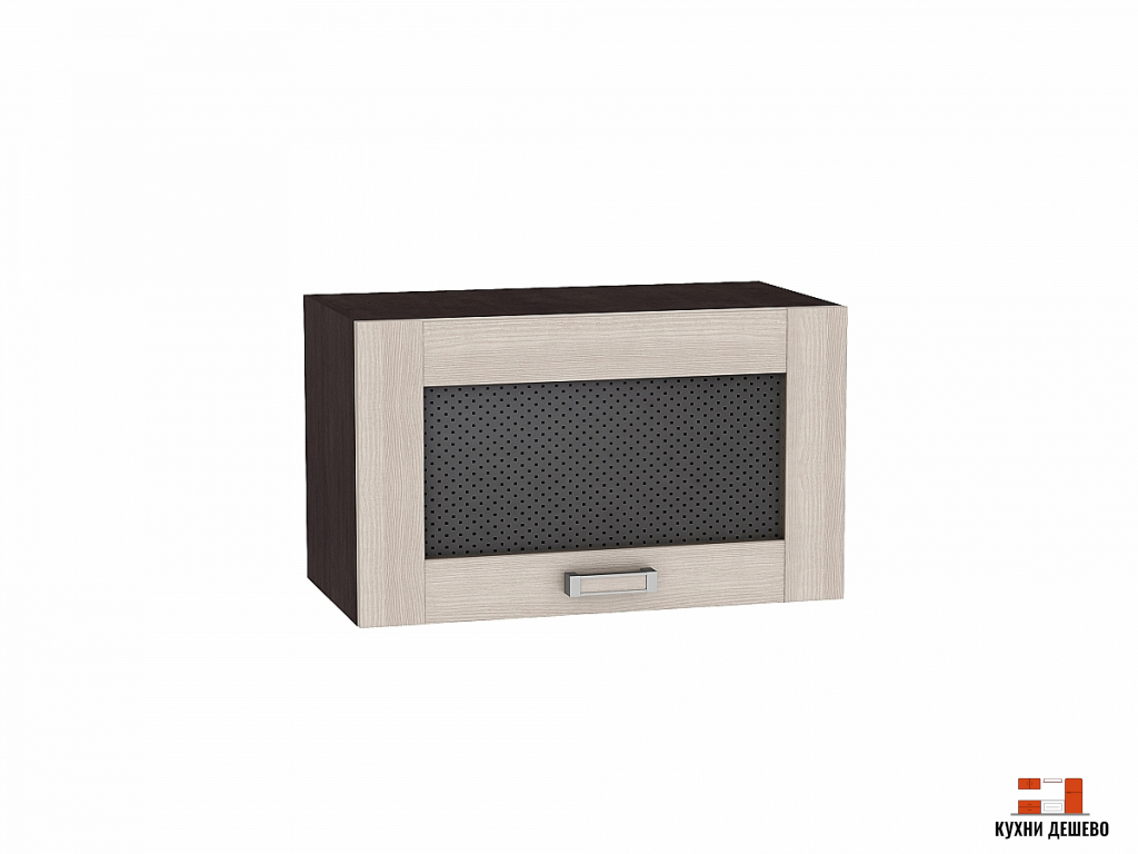 Шкаф верхний горизонтальный остекленный Альба