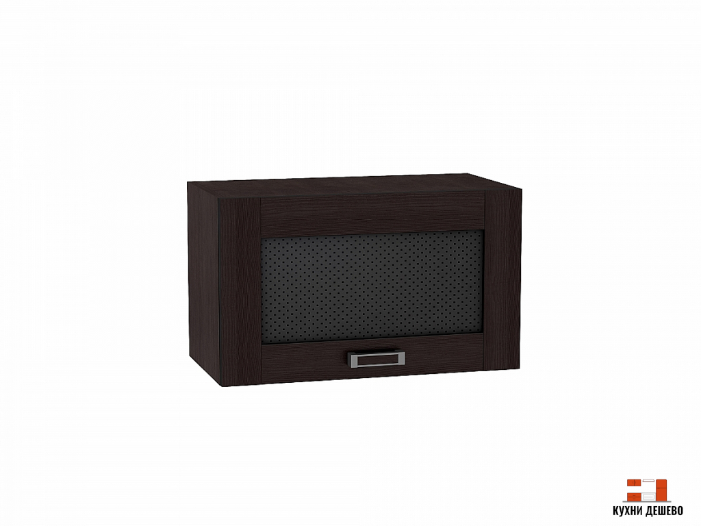 Шкаф верхний горизонтальный остекленный Альба