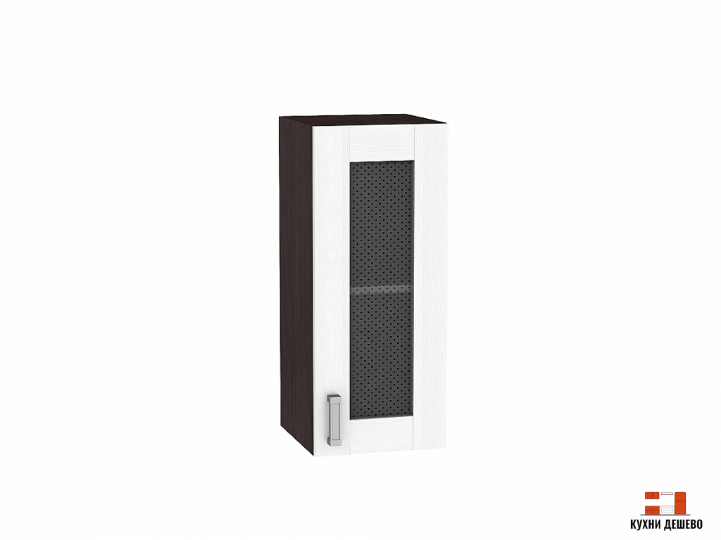 Шкаф верхний с 1-ой остекленной дверцей Альба