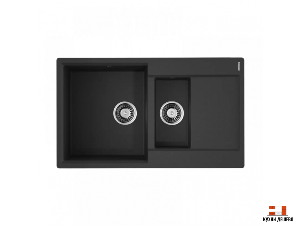 Omoikiri Daisen 86-2-BL Artgranit/черный