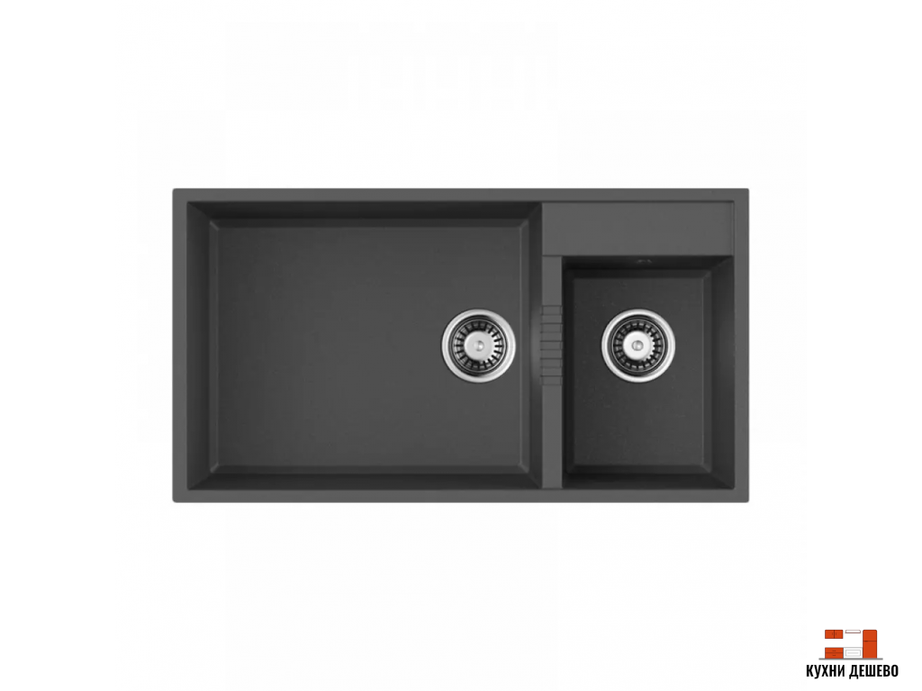 Omoikiri Tedori 85-2-U-PL Tetogranit/платина
