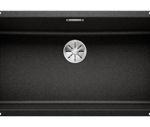 Blanсo SUBLINE 800-U SILGRANIT PuraDur черный с отв.арм. InFino