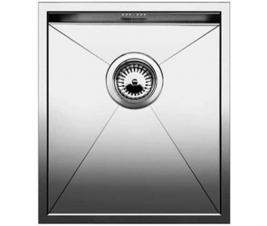 Blanсo ZEROX 340-IF нерж.сталь зеркальная полировка с отв. арм. InFino