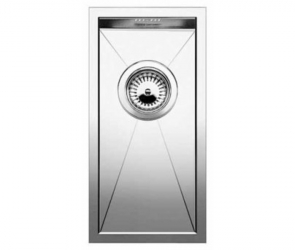 Blanсo ZEROX 180-U нерж.сталь зеркальная полировка с отв. арм. InFino