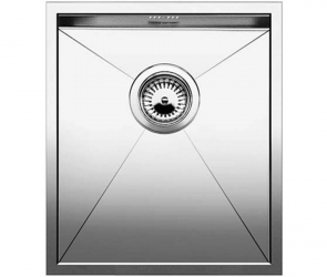 Blanсo ZEROX 340-U нерж.сталь зеркальная полировка с отв. арм. InFino